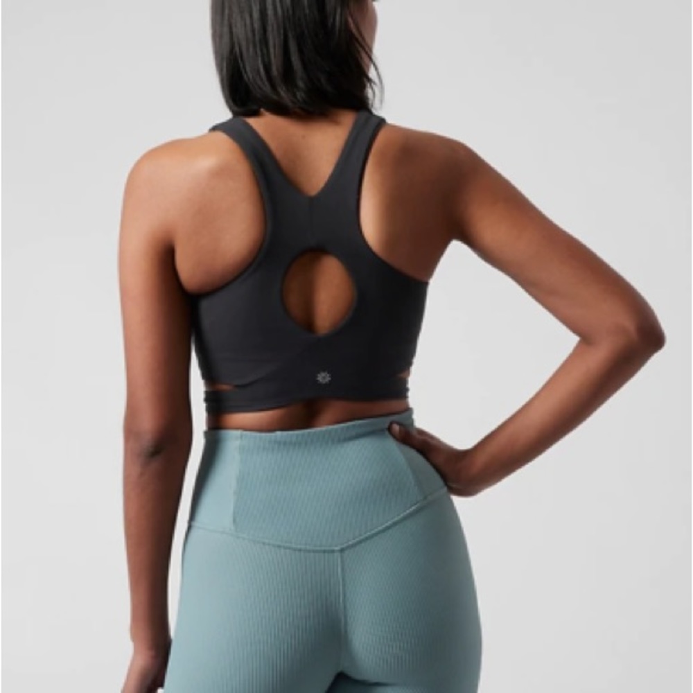 Athleta conscious crop cut out bra - Picture 2 of 4